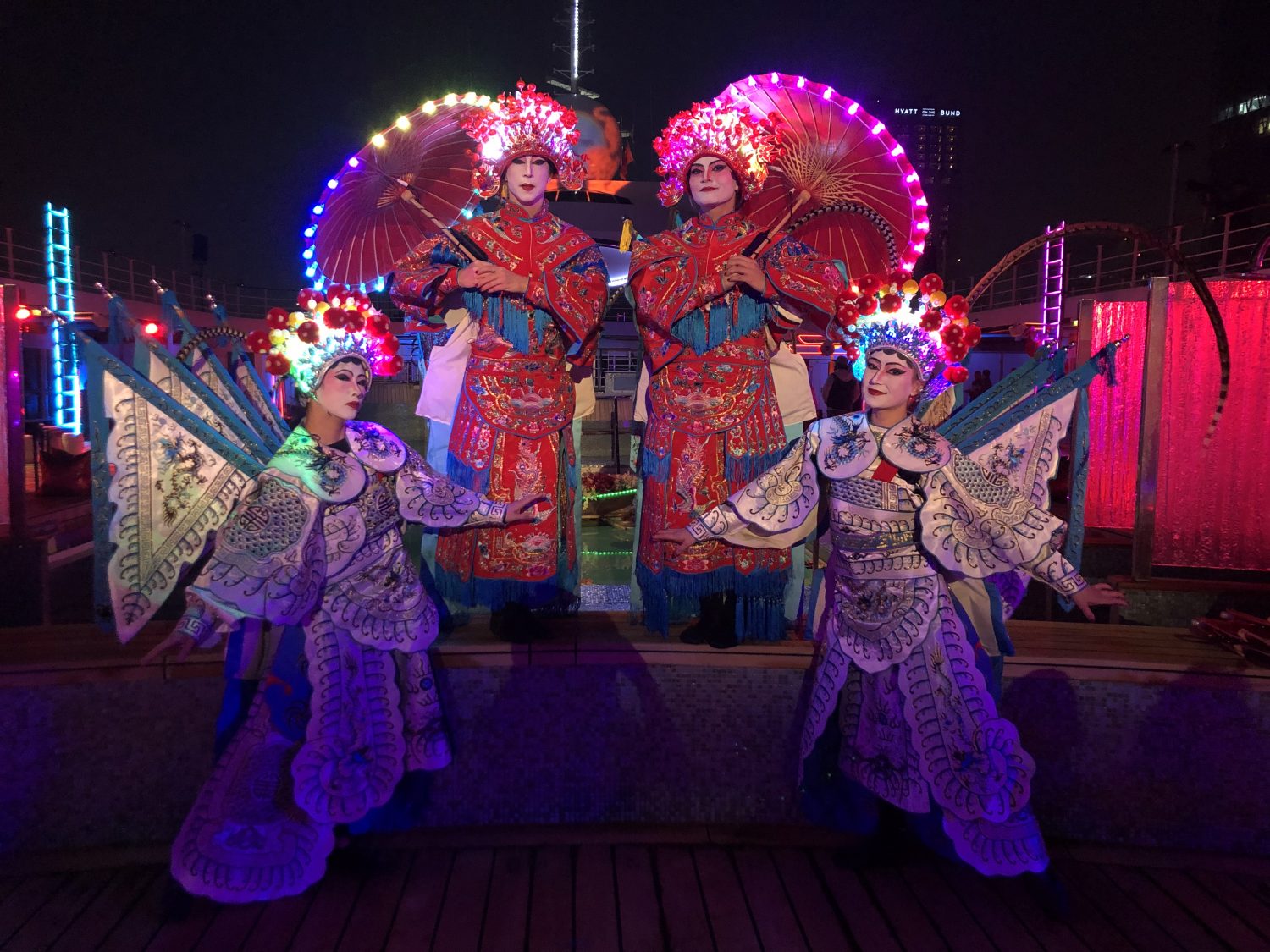 LED dancers for run of shows Japan & China